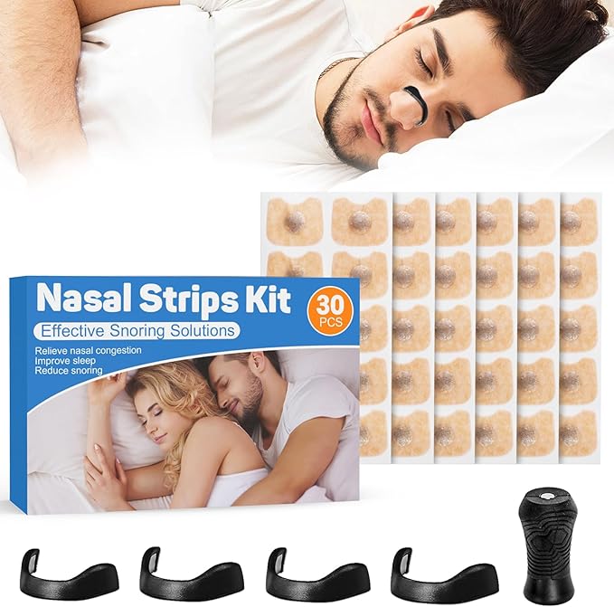 Snoring Aids for Men Magnetic Nose Strips Anti-Snoring Nasal Strips